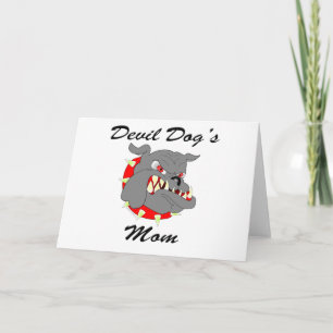 USMC Devil Dog's Mom Card