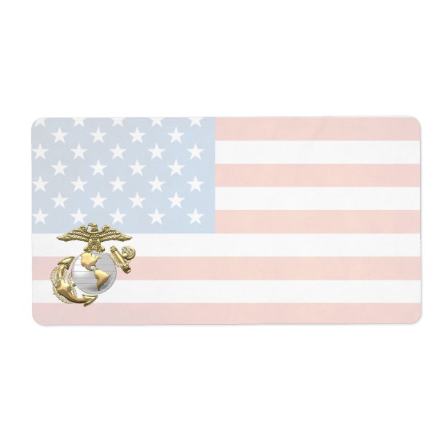 USMC Eagle, Globe & Ancre (EGA) [3D] (Devant)