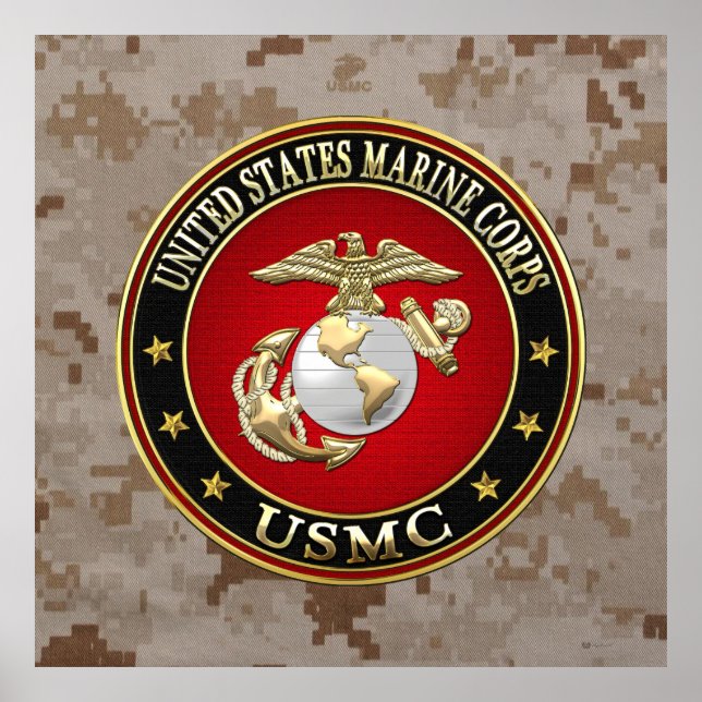 USMC EGA [Special Edition] [3D] Poster (Front)