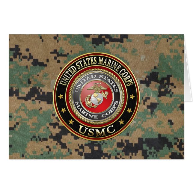 USMC Emblem [Special Edition] [3D] (Front Horizontal)