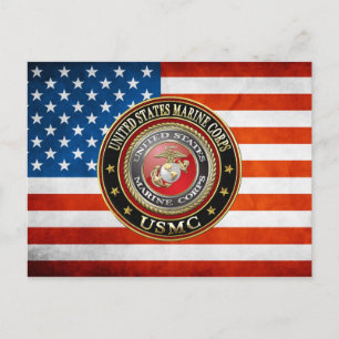 USMC Emblem [Special Edition] [3D] Postcard