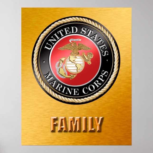 USMC Family Poster (Front)
