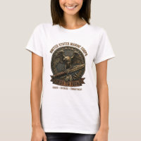 USMC First to Fight Eagle and Combat Knife Women's