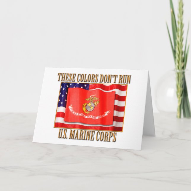 USMC Greeting Card (Front)
