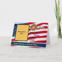 USMC Invitation Flag