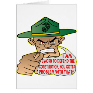 USMC Je suis juré de défendre la constitution