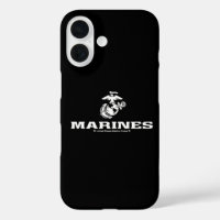 USMC Logo Stacked - White