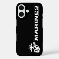USMC Logo - White
