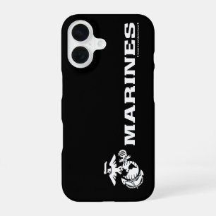 USMC Logo - White iPhone 16 Case