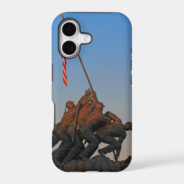 USMC Memorial Custom iPhone Case (Back)