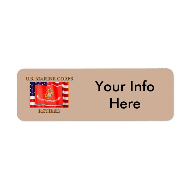 USMC retraité (Devant)