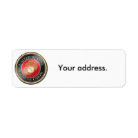 USMC Return Address Labels