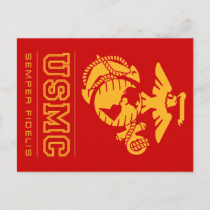 USMC Semper Fidelis [Semper Fi] Postcard