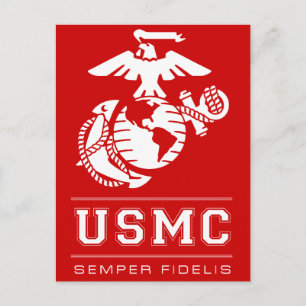 USMC Semper Fidelis [Semper Fi] Postcard