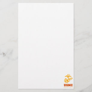 USMC Semper Fidelis [Semper Fi] Stationery