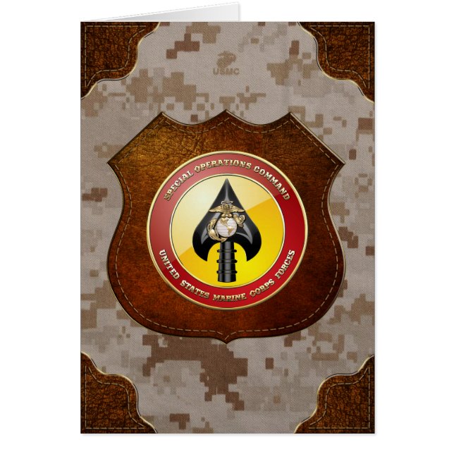 USMC Special Operations Command (MARSOC) [3D] (Front)