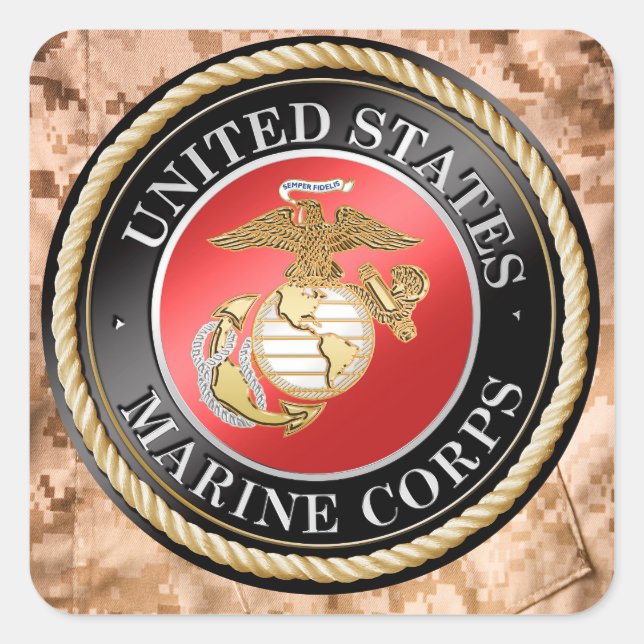 USMC Stickers (Front)