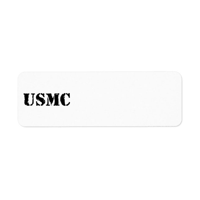 USMC [texte du gabarit] (Devant)