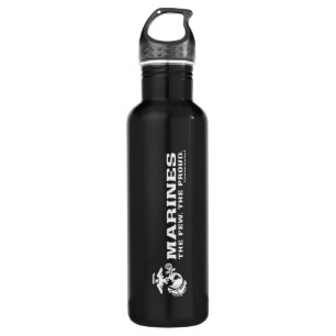 USMC The Few The Proud Logo - White 710 Ml Water Bottle