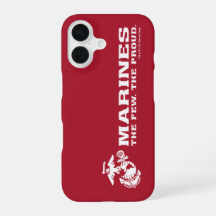 USMC The Few The Proud Logo - White iPhone 16 Case