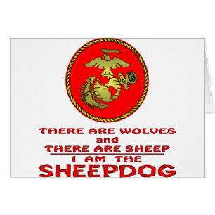 USMC There Are Wolves And There Are Sheep