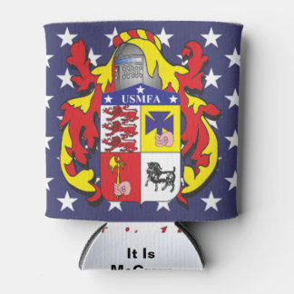 USMFA Logo Can Cooler