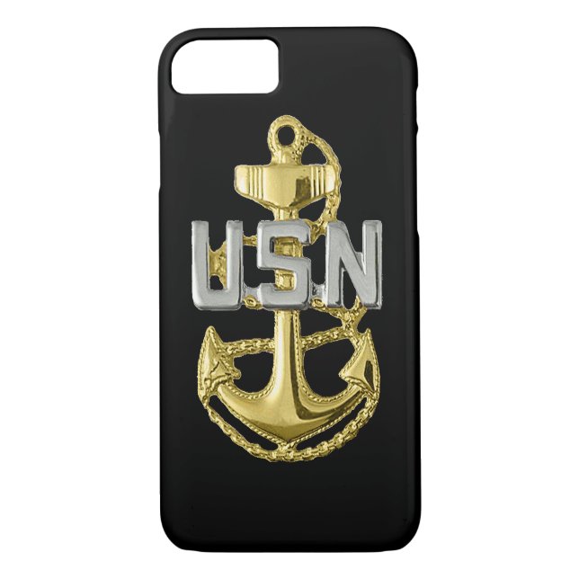 USN Chief Petty Officer iPhone 7 CASE (Back)