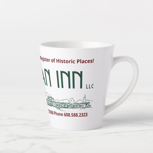 Usonian Inn Latte Mug (Right)