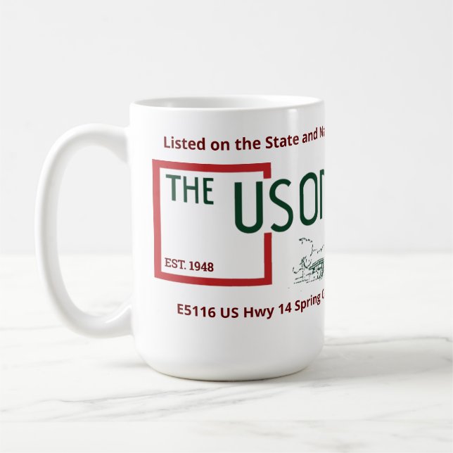 Usonian Inn Latte Mug (Gauche)