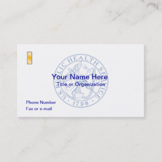 USPHS Ensign Business Card
