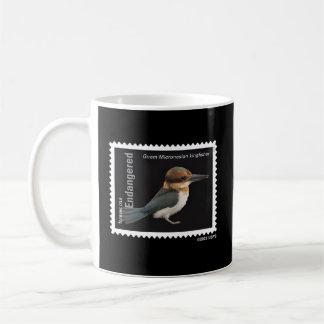 Usps Endangered Species Kingfisher Left Chest Coffee Mug
