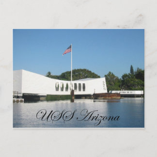 USS Arizona Postcard
