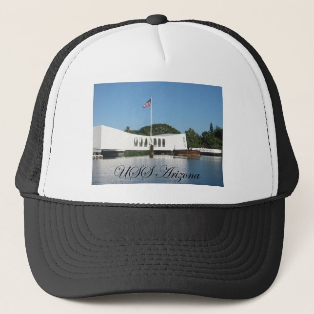 USS Arizona Trucker Hat (Front)