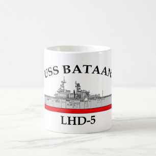 USS BATAAN, LHD5, AMPHIBIOUS ASSAULT SHIP COFFEE MUG