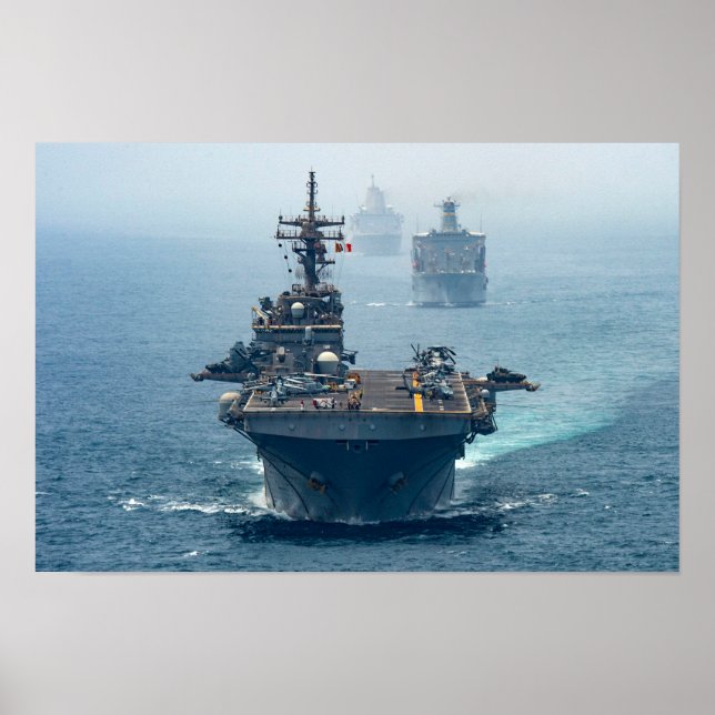 USS Boxer (LHD-4) Poster (Front)