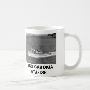 USS CAHOKIA ATA-186 COFFEE MUG