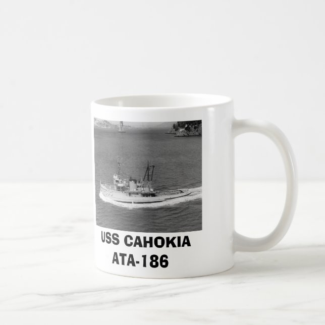 USS CAHOKIA ATA-186 COFFEE MUG (Right)