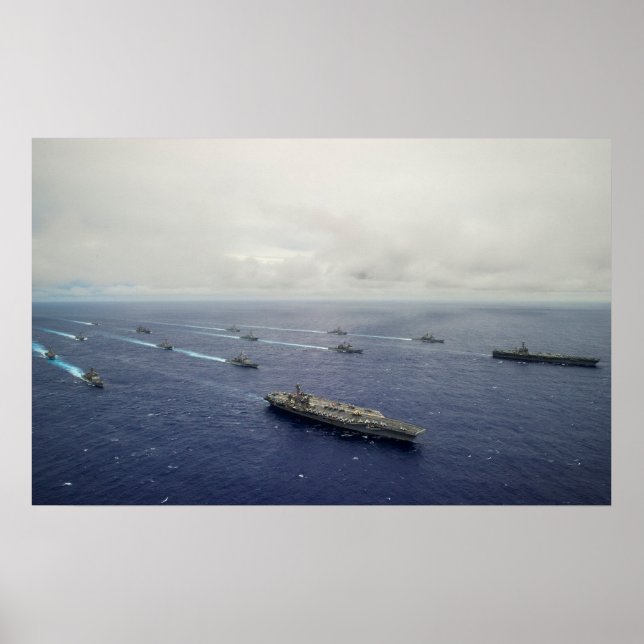 USS Carl Vinson (CVN 70) Poster (Front)
