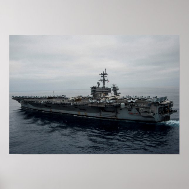 USS Carl Vinson (CVN 70) Poster (Front)