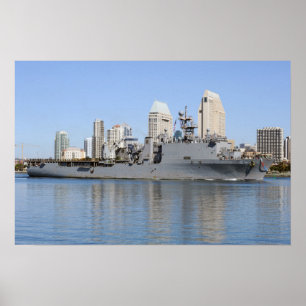 USS Comstock (LSD 45) Poster