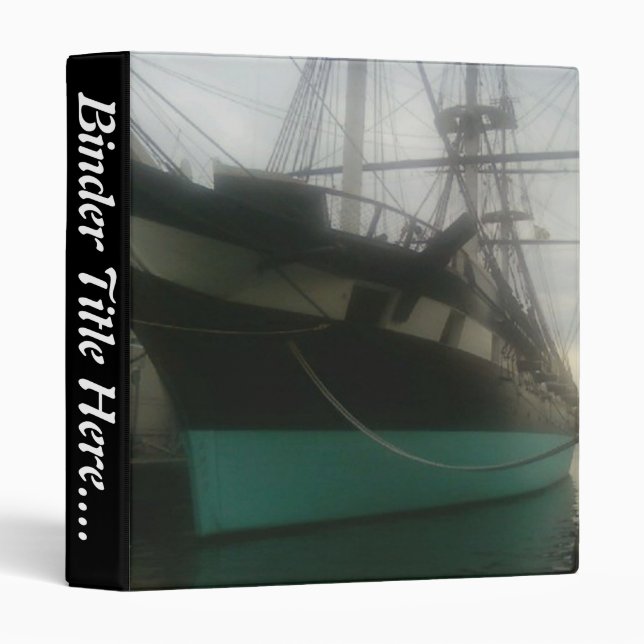 USS Constellation - 1" Binder (Front/Spine)