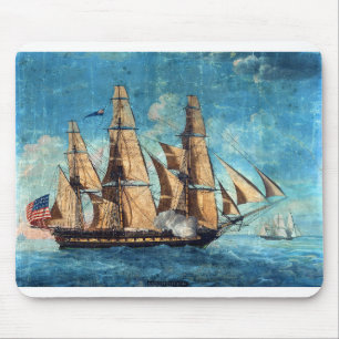 USS Constitution 1804 Old Ironsides Mouse Pad