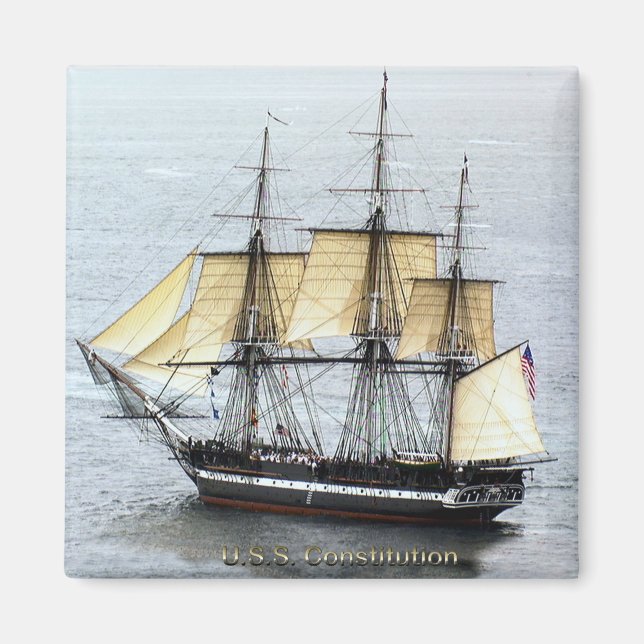 USS Constitution at Full Mask Magnet (Front)