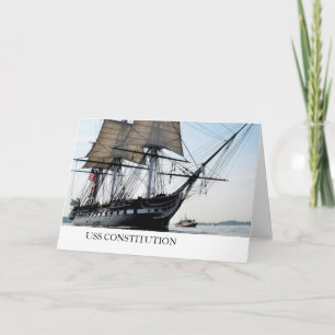 USS Constitution Card