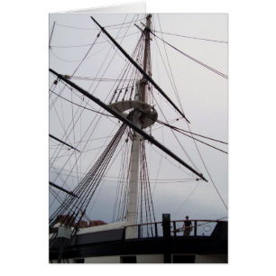 USS Constitution card