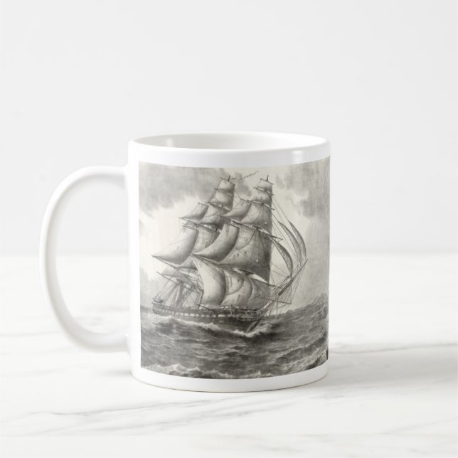USS Constitution Coffee Mug (Left)