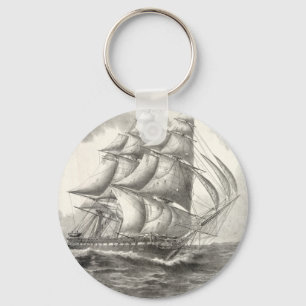 USS Constitution Keychain