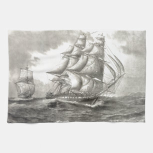 USS Constitution Kitchen Towel