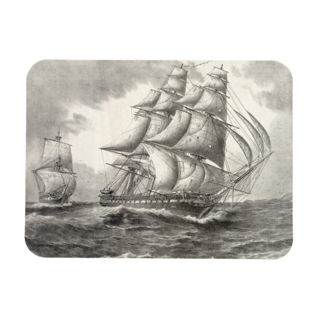USS Constitution Magnet (Horizontal)