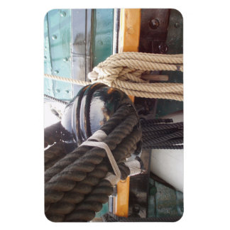USS Constitution Nautique Flexible Photo Magnet